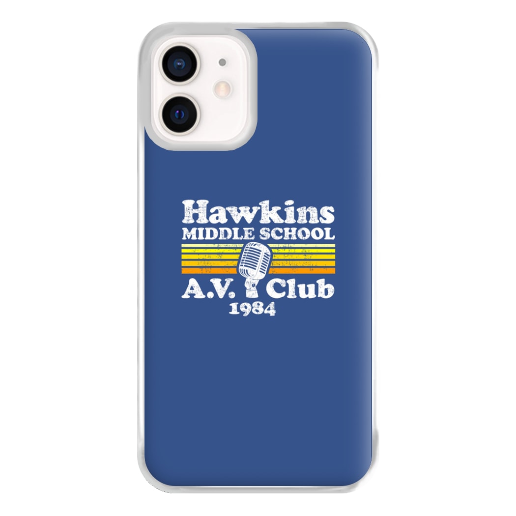 Hawkins Middle School AV Club Phone Case for iPhone 12 Mini