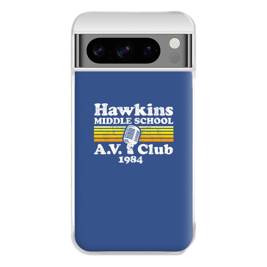 Hawkins Middle School AV Club Phone Case for Google Pixel 8 Pro