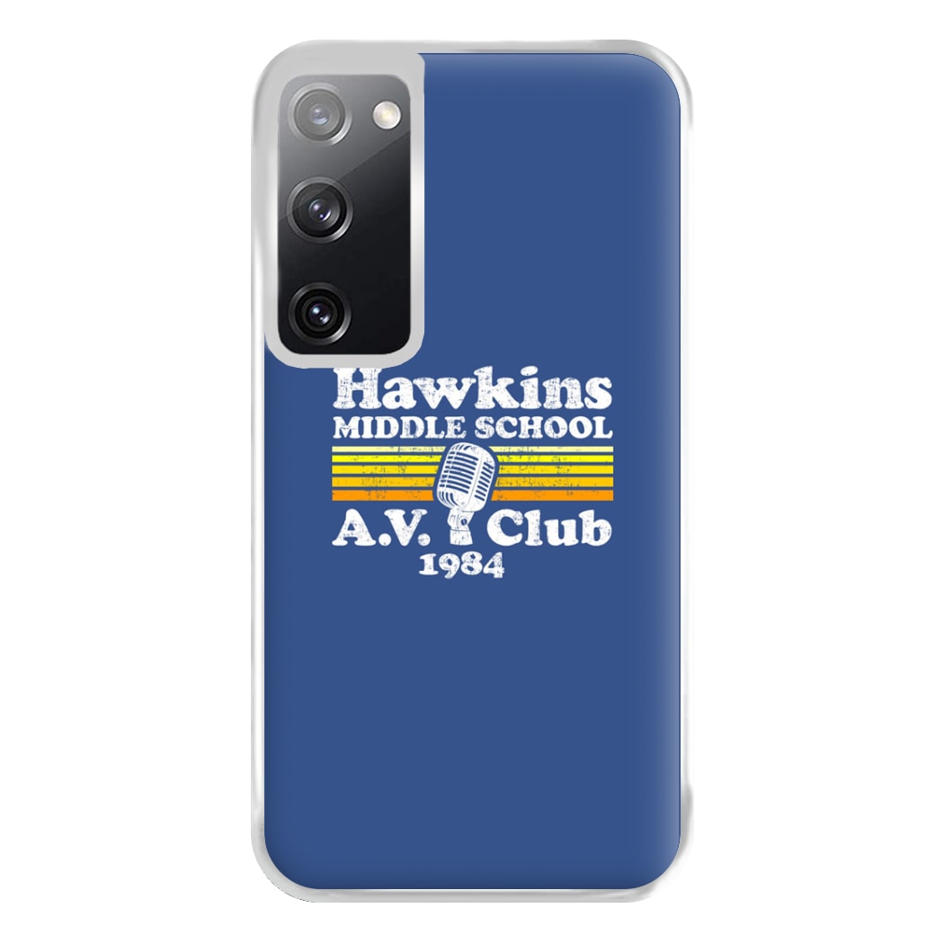 Hawkins Middle School AV Club Phone Case for Galaxy S20