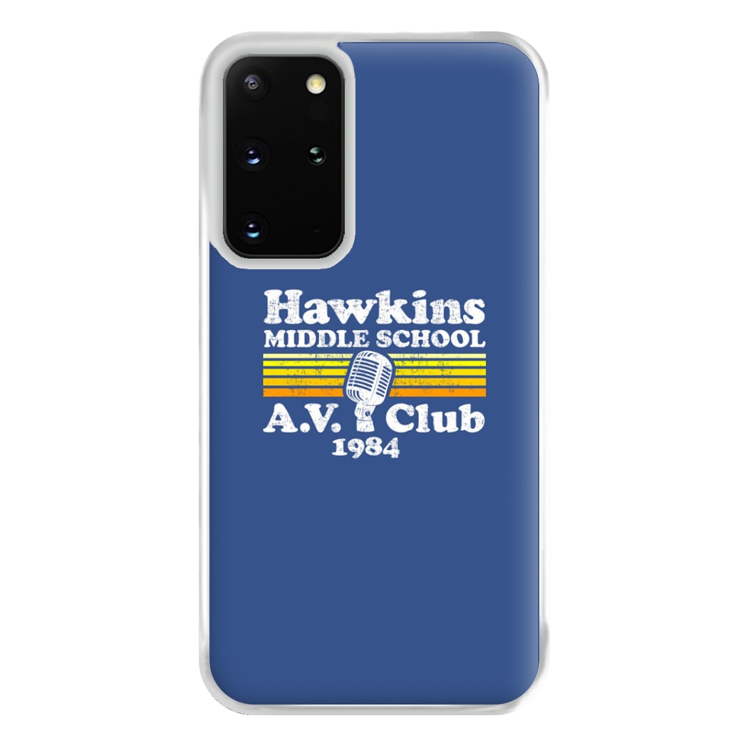 Hawkins Middle School AV Club Phone Case for Galaxy S20 Plus