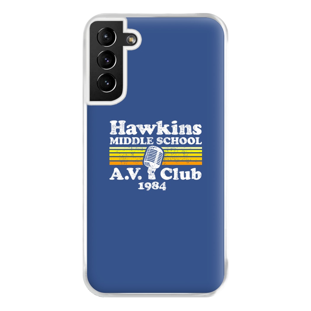 Hawkins Middle School AV Club Phone Case for Galaxy S21 Plus