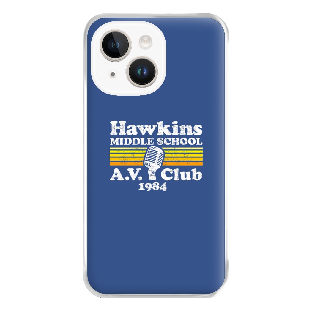 Hawkins Middle School AV Club Phone Case for iPhone 14 Plus