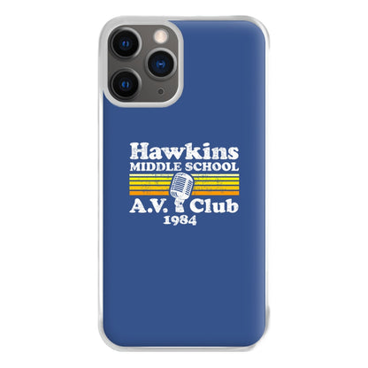 Hawkins Middle School AV Club Phone Case for iPhone 12 Pro Max