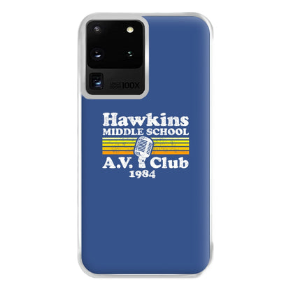 Hawkins Middle School AV Club Phone Case for Galaxy S20 Ultra