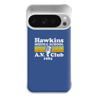 Hawkins Middle School AV Club Phone Case for Google Pixel 9 Pro XL