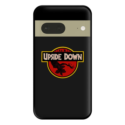 Upside Down - Jurassic Inspired Stranger Phone Case for Google Pixel 7a