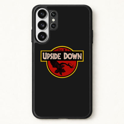 Upside Down - Jurassic Inspired Stranger Phone Case for Galaxy S26 Ultra