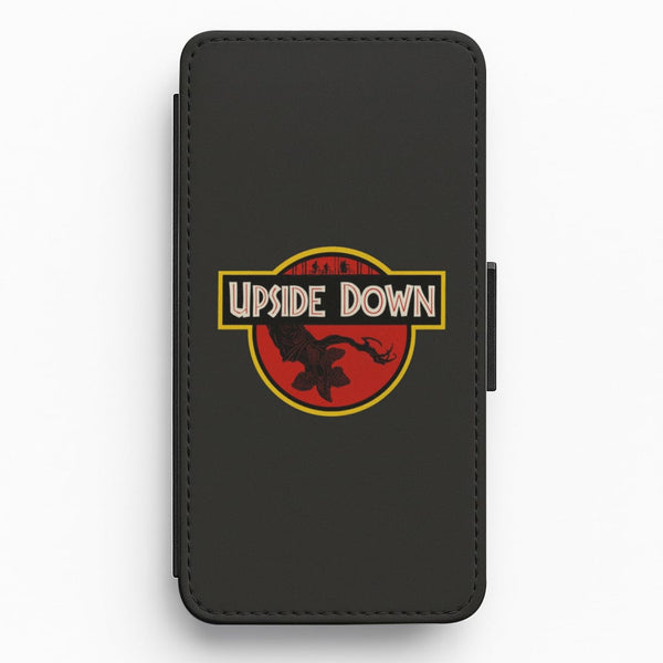 Upside Down - Jurassic Inspired Stranger Flip / Wallet Phone Case