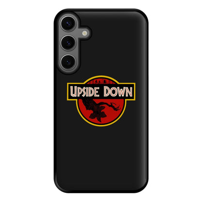 Upside Down - Jurassic Inspired Stranger Phone Case for Galaxy S23FE