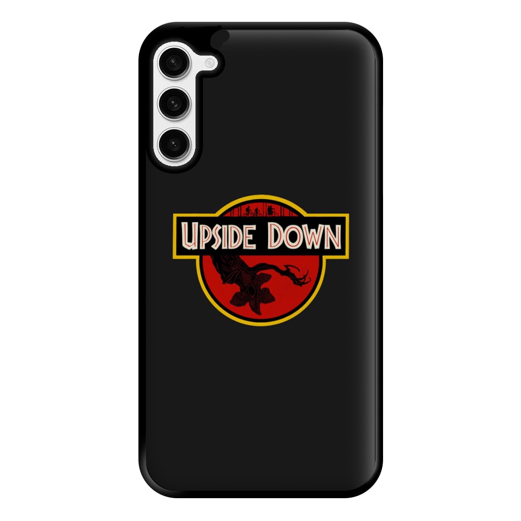 Upside Down - Jurassic Inspired Stranger Phone Case for Galaxy S23 Plus