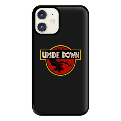 Upside Down - Jurassic Inspired Stranger Phone Case for iPhone 12 / 12 Pro