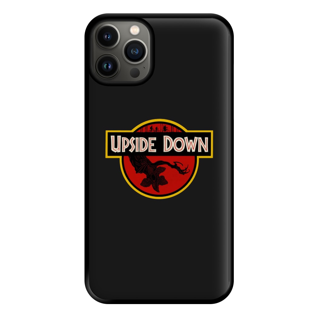 Upside Down - Jurassic Inspired Stranger Phone Case for iPhone 13