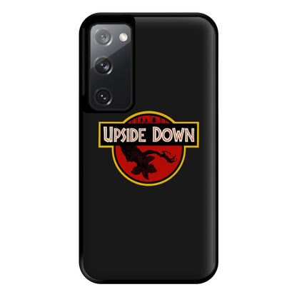 Upside Down - Jurassic Inspired Stranger Phone Case for Galaxy S20FE