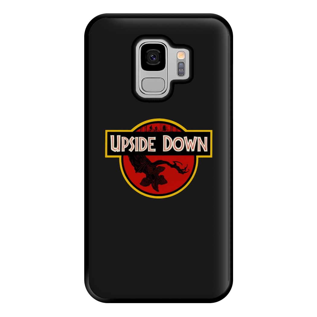 Upside Down - Jurassic Inspired Stranger Phone Case for Galaxy S9 Plus