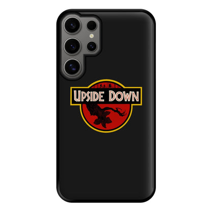 Upside Down - Jurassic Inspired Stranger Phone Case for Galaxy S24 Ultra