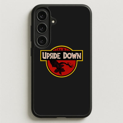 Upside Down - Jurassic Inspired Stranger Phone Case for Galaxy S25FE