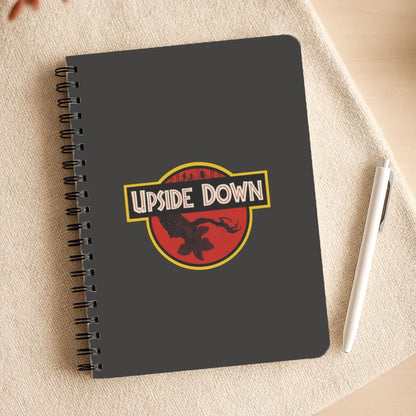 Upside Down - Jurassic Inspired Stranger Notepad