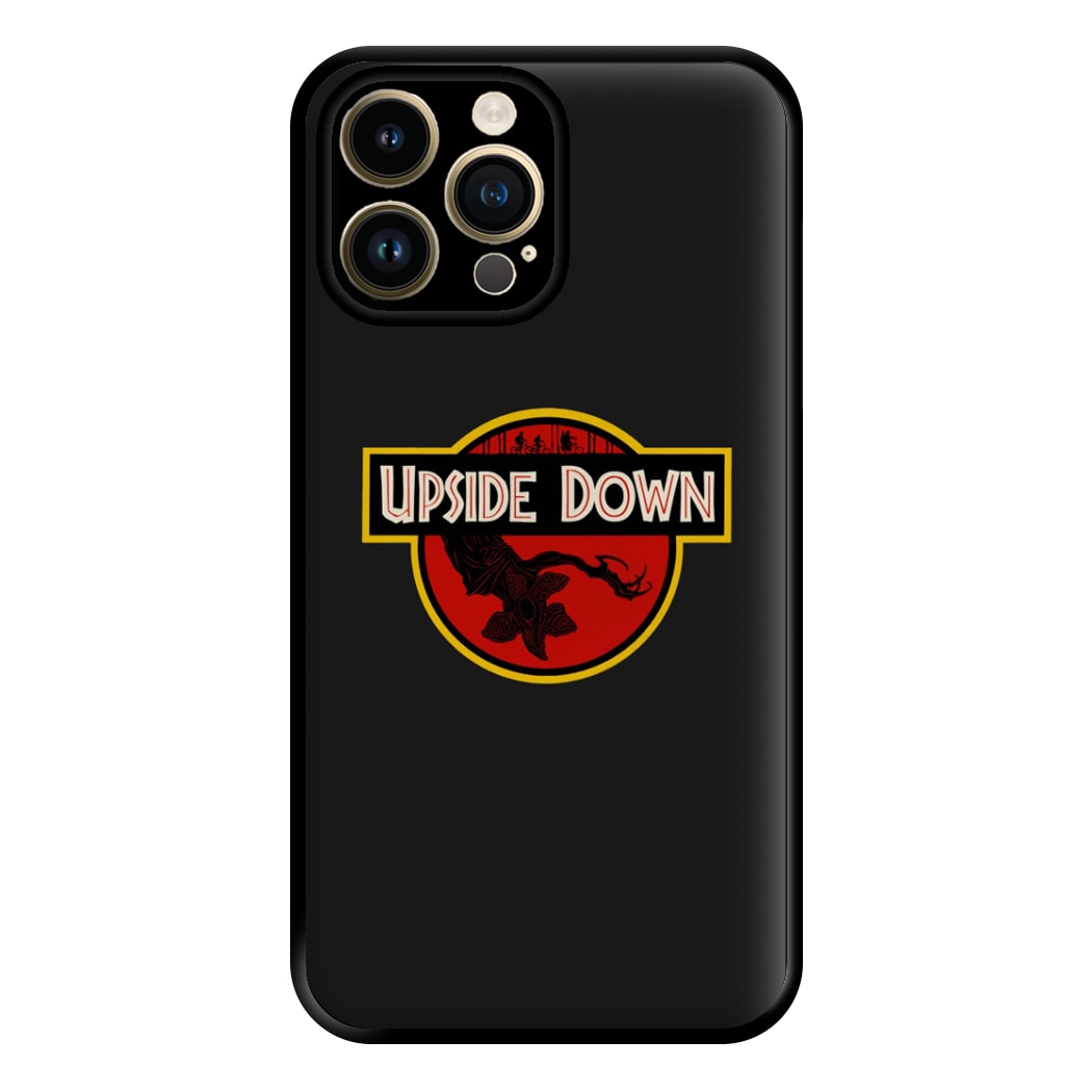 Upside Down - Jurassic Inspired Stranger Phone Case for iPhone 14 Pro Max