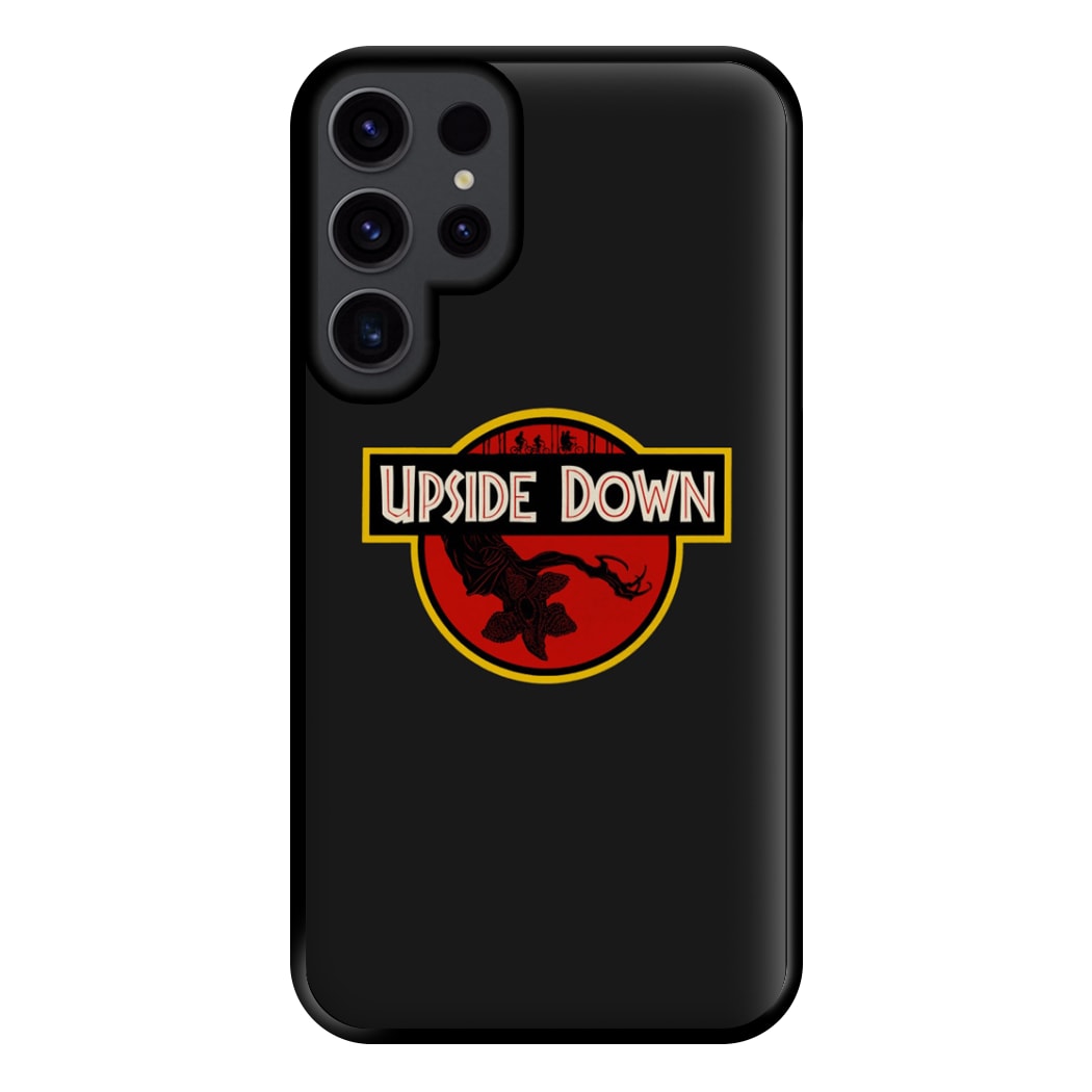 Upside Down - Jurassic Inspired Stranger Phone Case for Galaxy S23 Ultra