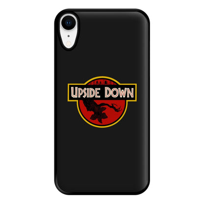 Upside Down - Jurassic Inspired Stranger Phone Case for iPhone XR