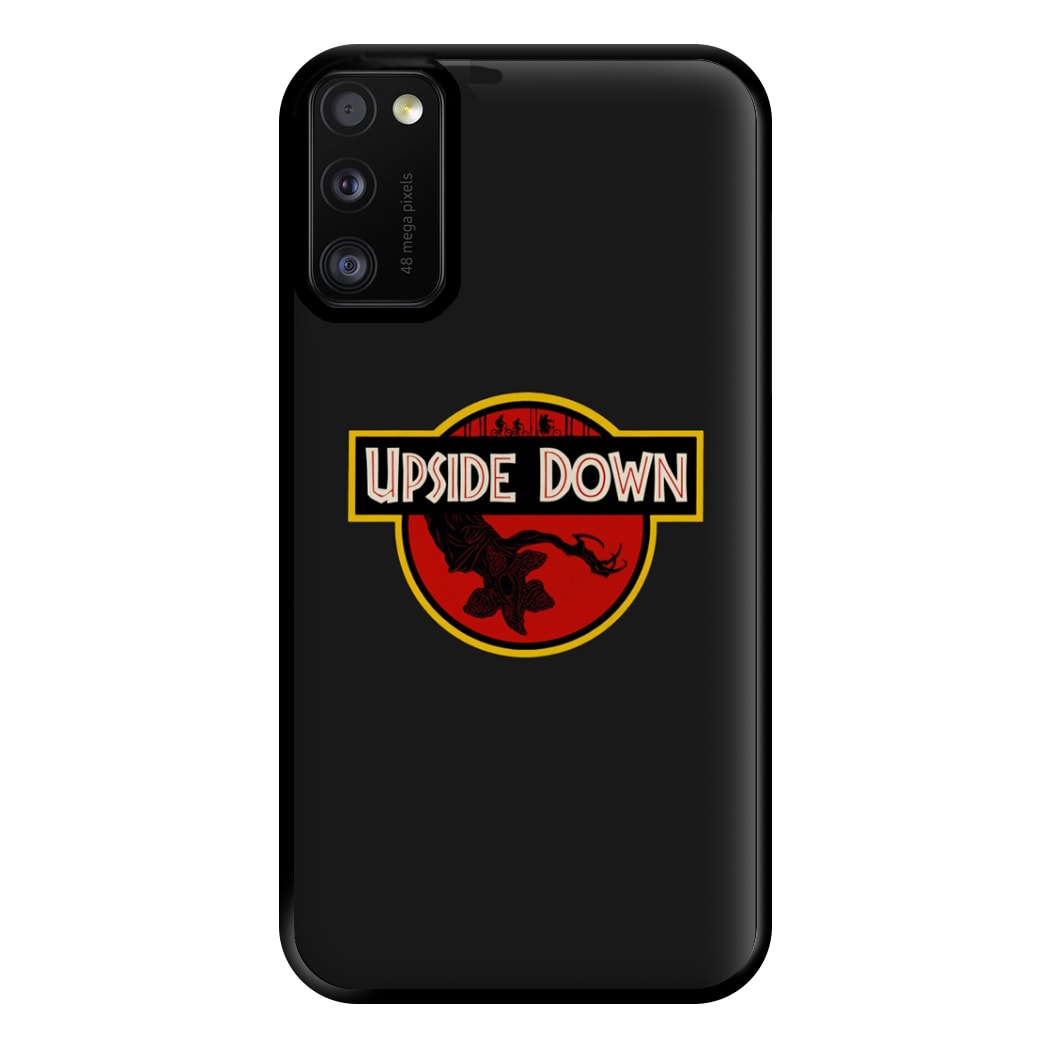 Upside Down - Jurassic Inspired Stranger Phone Case for Galaxy A41