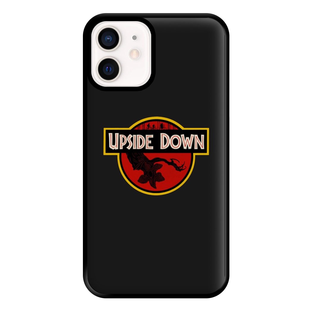 Upside Down - Jurassic Inspired Stranger Phone Case for iPhone 12 Mini