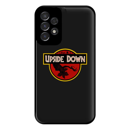 Upside Down - Jurassic Inspired Stranger Phone Case for Galaxy A53