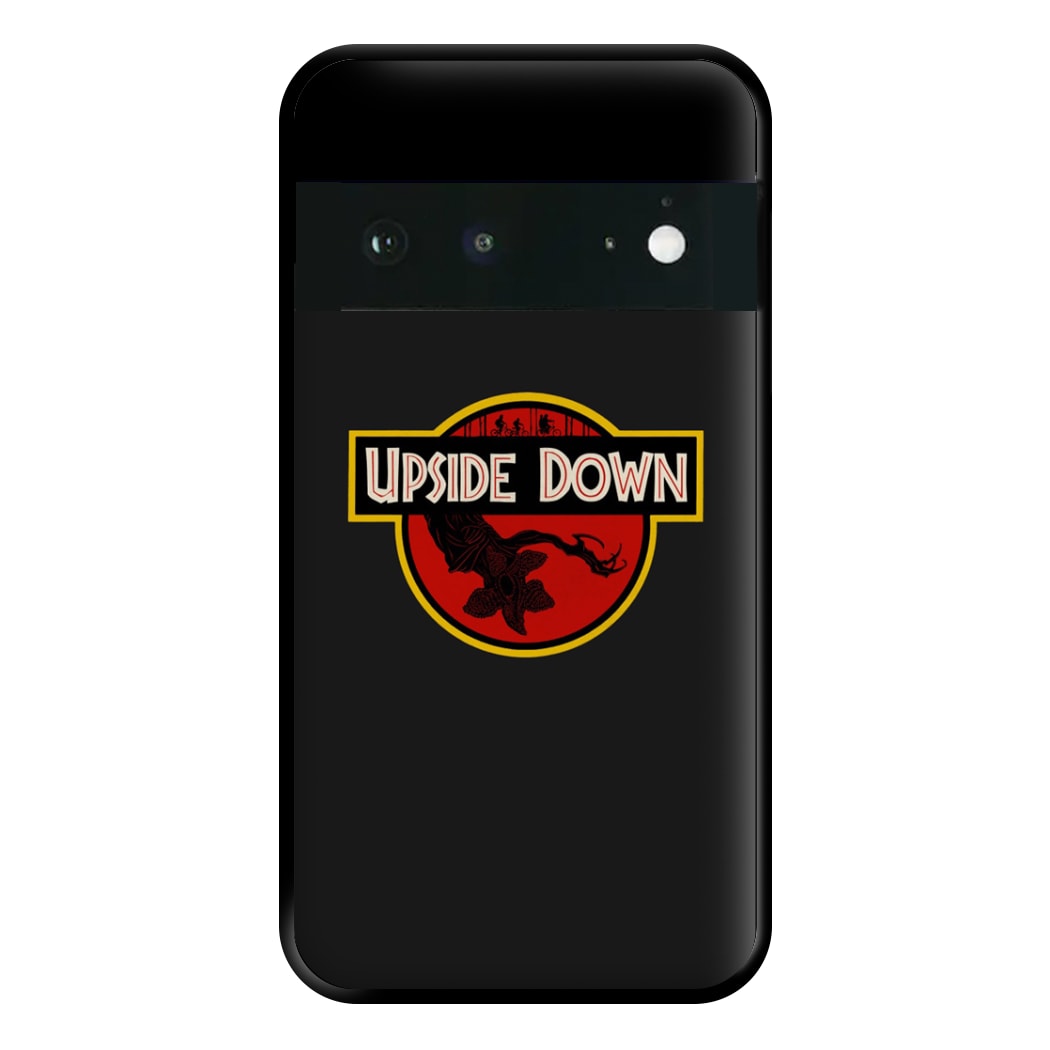 Upside Down - Jurassic Inspired Stranger Phone Case for Google Pixel 6a