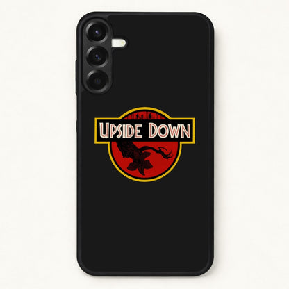 Upside Down - Jurassic Inspired Stranger Phone Case for Galaxy A57