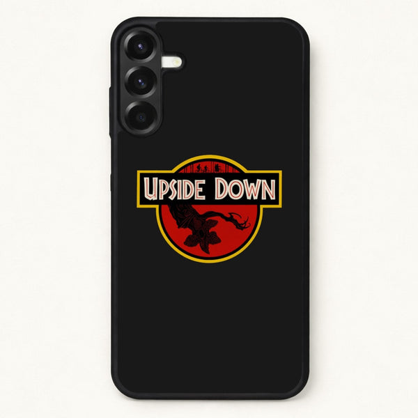 Upside Down - Jurassic Inspired Stranger Phone Case for Galaxy A57