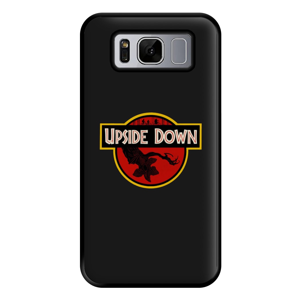 Upside Down - Jurassic Inspired Stranger Phone Case for Galaxy S8 Plus