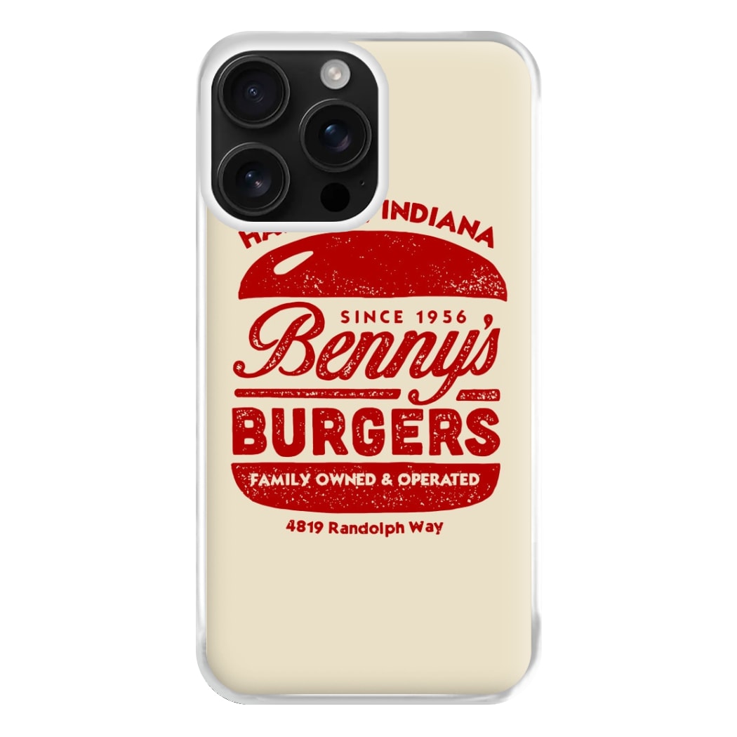 Benny's Burgers Phone Case for iPhone 16 Pro Max