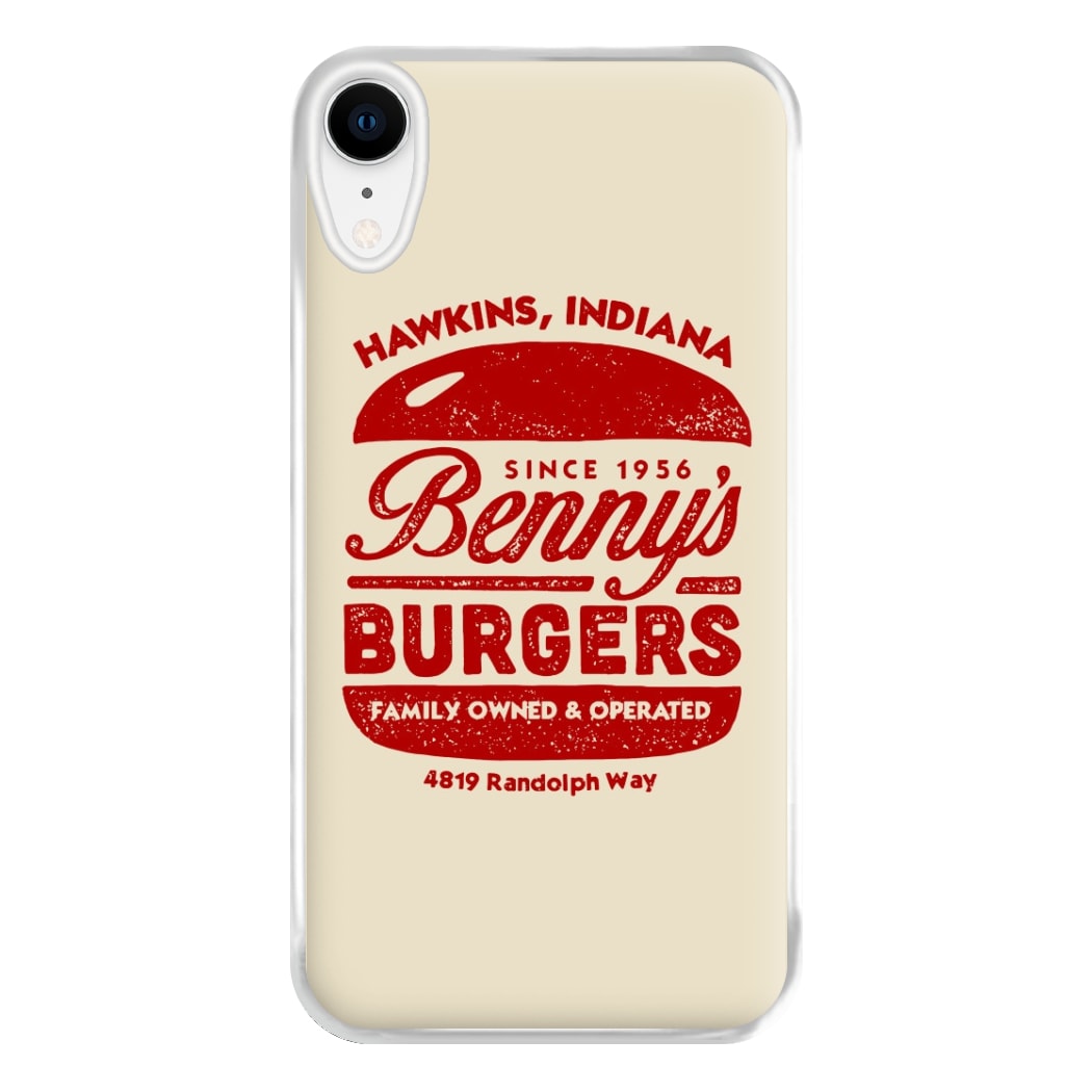 Benny's Burgers Phone Case for iPhone XR