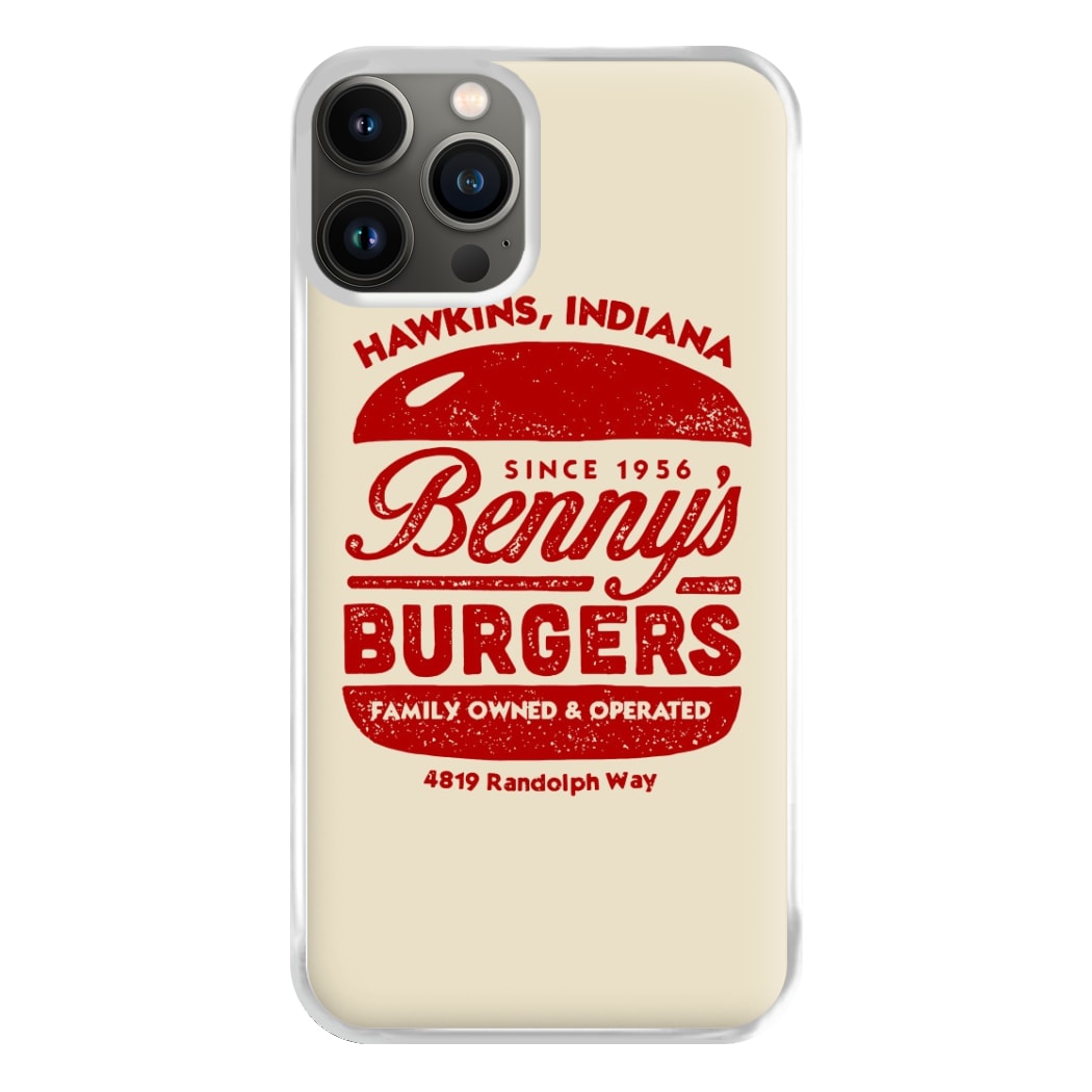 Benny's Burgers Phone Case for iPhone 13 Pro Max