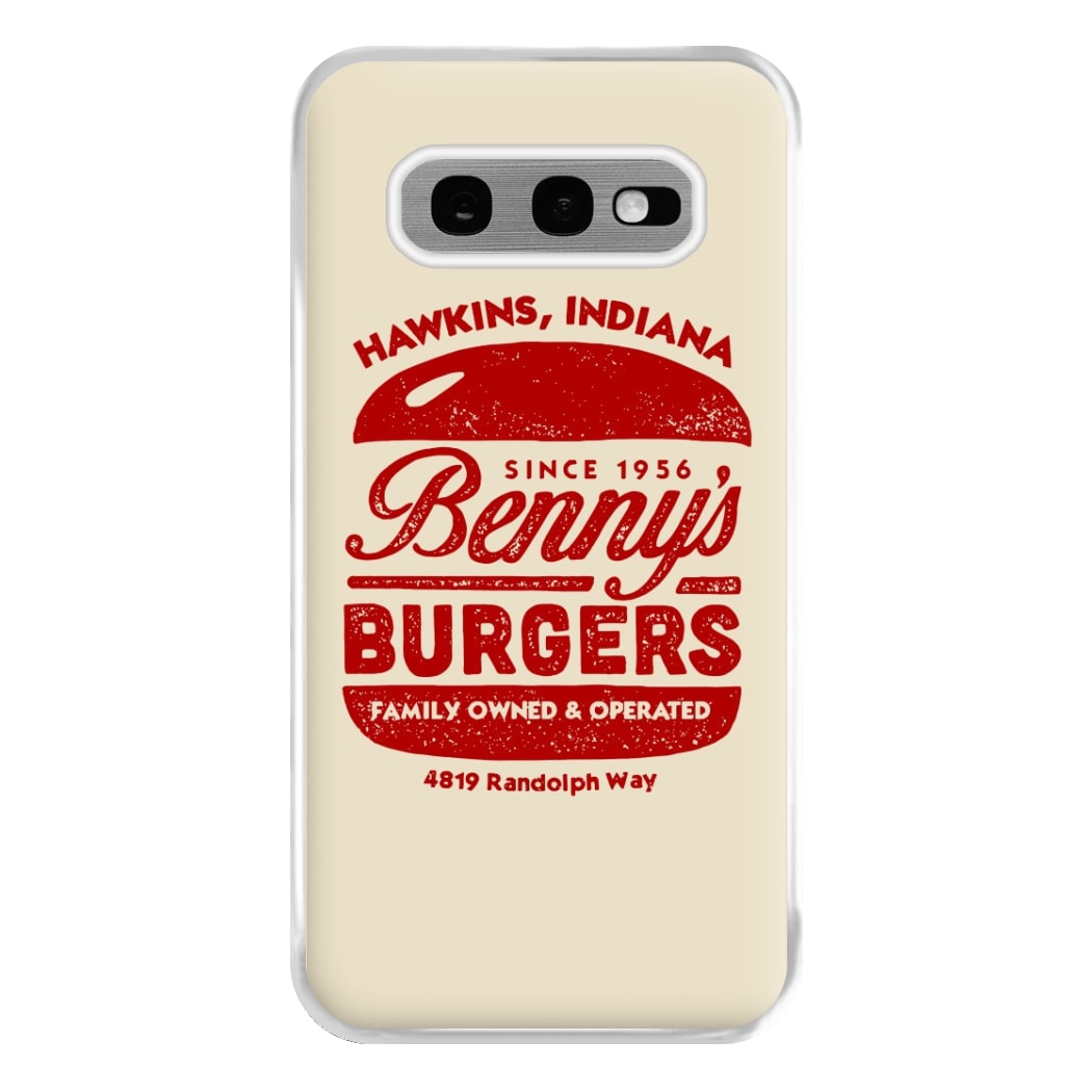 Benny's Burgers Phone Case for Galaxy S10e