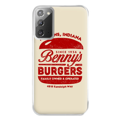 Benny's Burgers Phone Case for Galaxy Note 20 Ultra