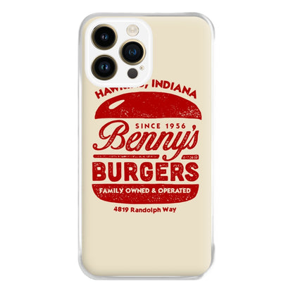 Benny's Burgers Phone Case for iPhone 14 Pro Max