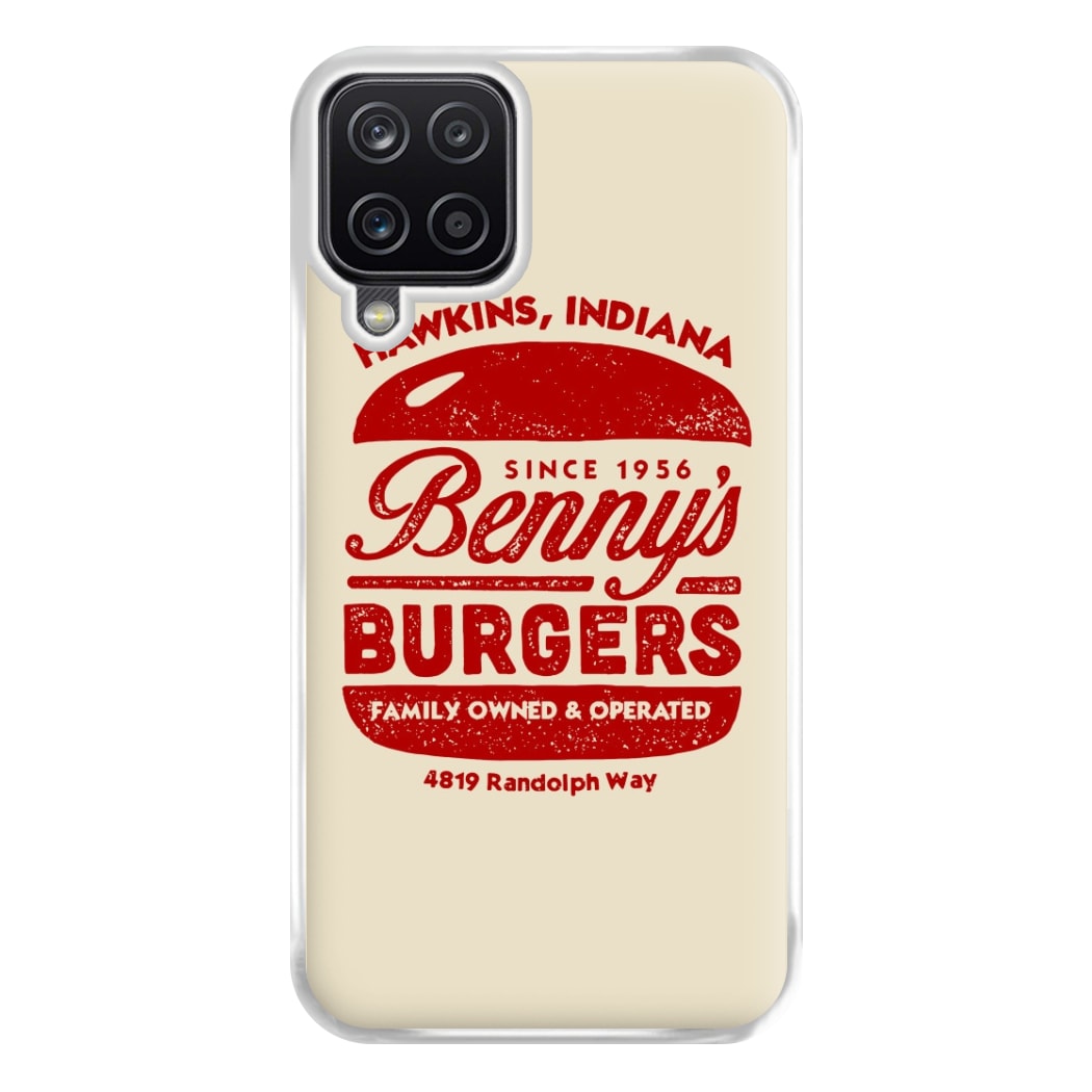 Benny's Burgers Phone Case for Galaxy A12