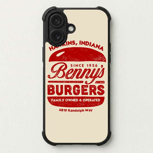 Benny's Burgers Phone Case — Bumper case