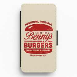 Benny's Burgers Flip / Wallet Phone Case