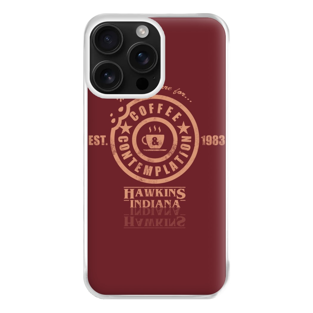 Coffee Contemplation Phone Case