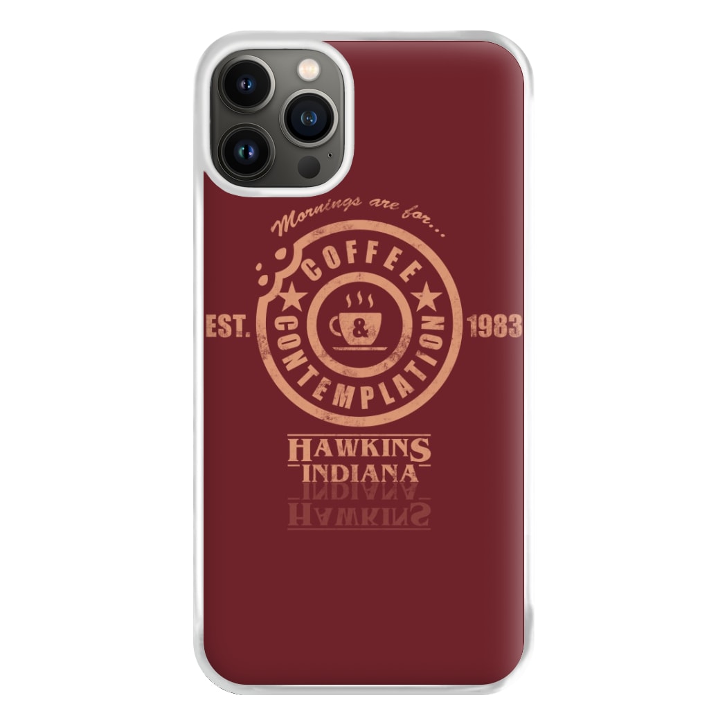 Coffee Contemplation Phone Case for iPhone 13