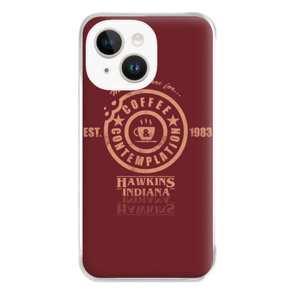 Coffee Contemplation Phone Case for iPhone 14 Plus