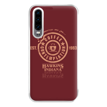 Coffee Contemplation Phone Case for Huawei P30