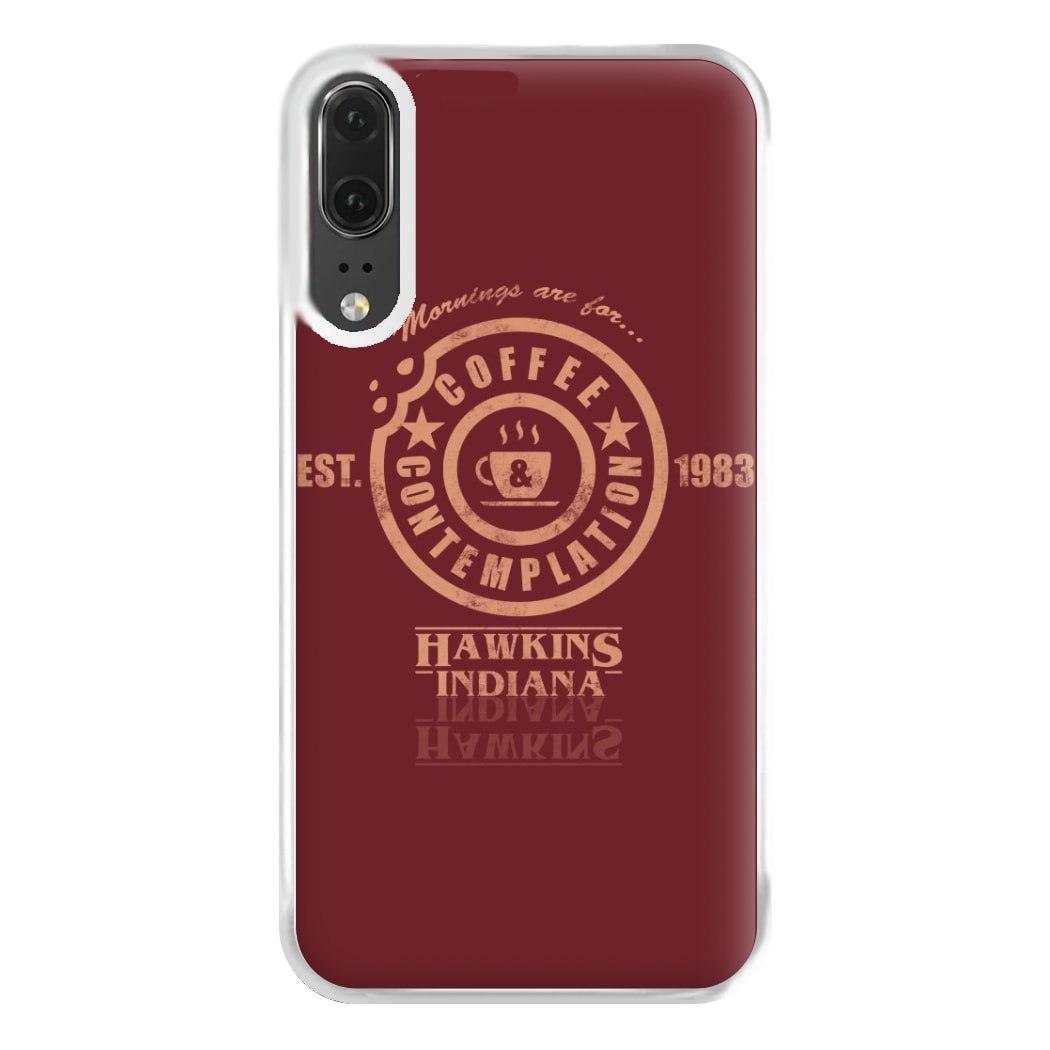 Coffee Contemplation Phone Case for Huawei P20