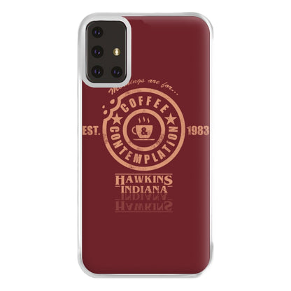 Coffee Contemplation Phone Case for Galaxy A71