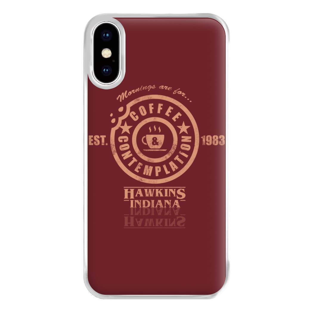 Coffee Contemplation Phone Case for iPhone XS Max