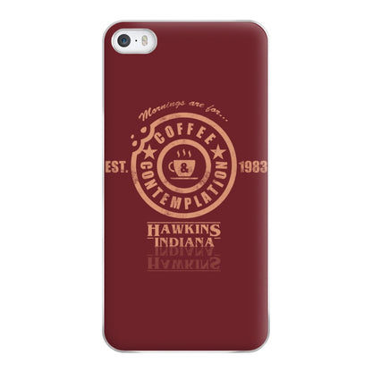 Coffee Contemplation Phone Case for iPhone 5 / 5s / SE 2016