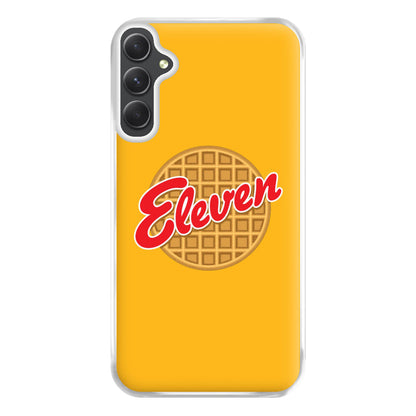 Eleven Waffles Phone Case for Galaxy A34