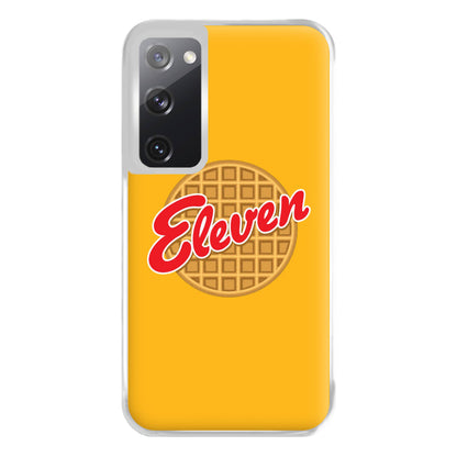 Eleven Waffles Phone Case for Galaxy S20FE